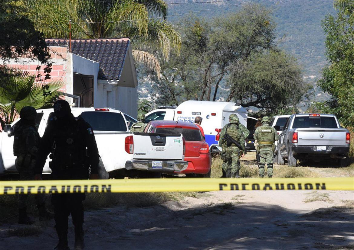 Ejército de México en una zona de crímen_EFE