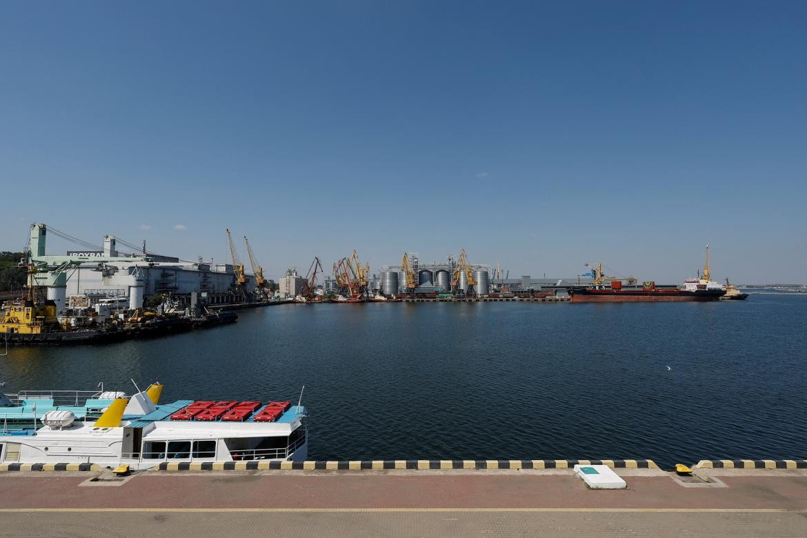 Barcos bloqueados, Mar Negro, Reuters