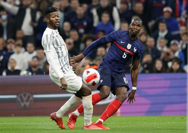 Paul Pogba se perderá el Mundial de Qatar 2022. Foto: Reuters.