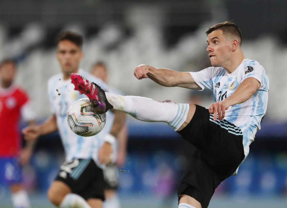 Giovani Lo Celso, futbolista. Foto: REUTERS