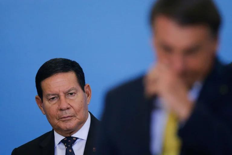 Vicepresidente brasileño Hamilton Mourao, Brasi. Foto: REUTERS