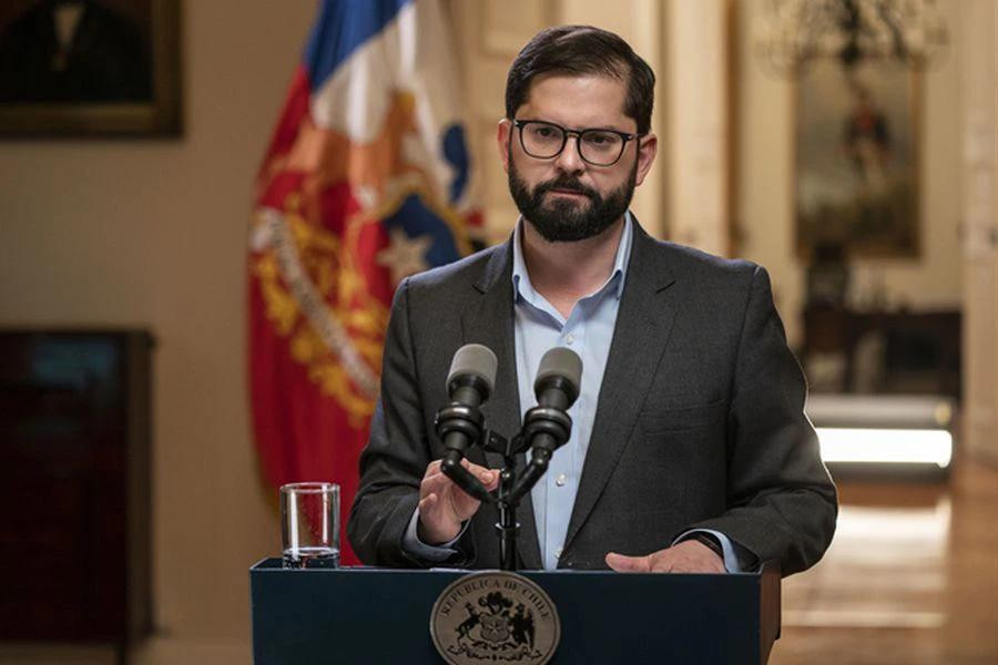 Gabriel Boric, presidente de Chile. Foto: REUTERS