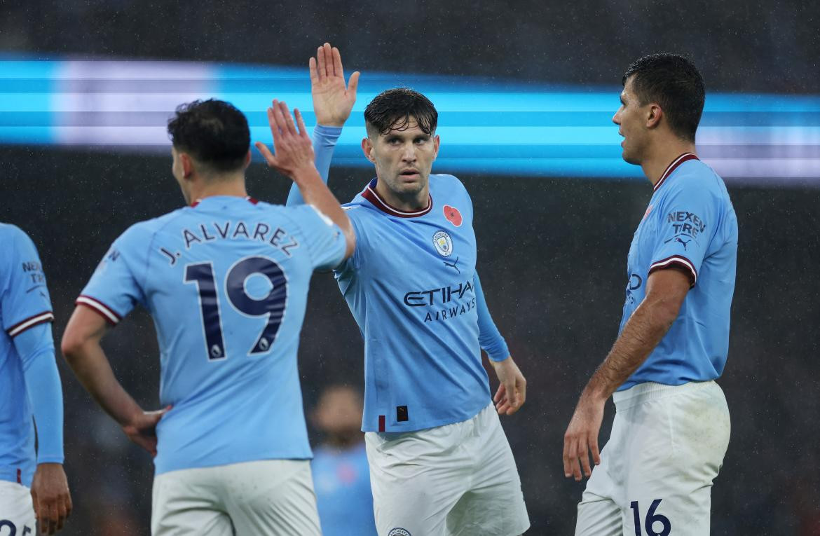 Julián Álvarez, Manchester City. Foto: REUTERS.