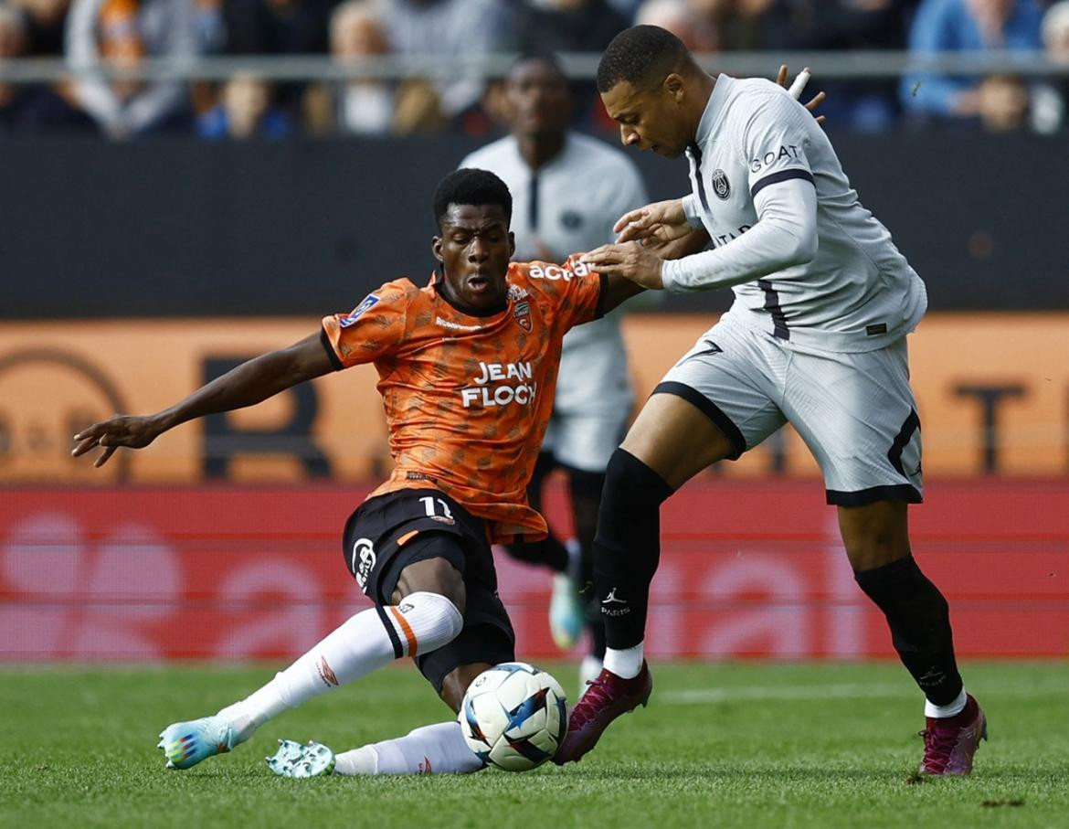 PSG vs. Lorient, Reuters