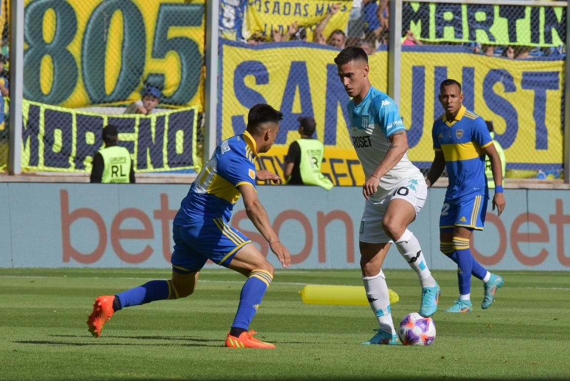 Trofeo de Campeones; Boca-Racing. Foto: Télam.