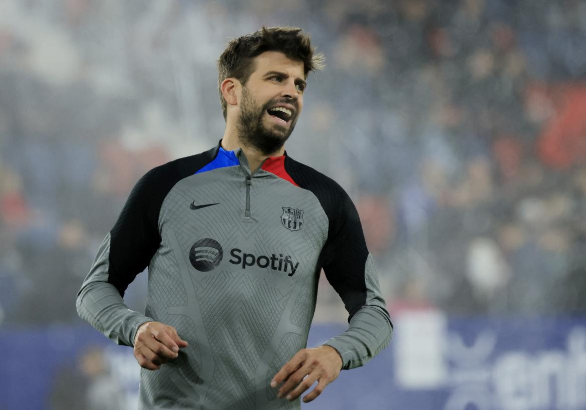 Gerard Piqué, futbolista. Foto: REUTERS