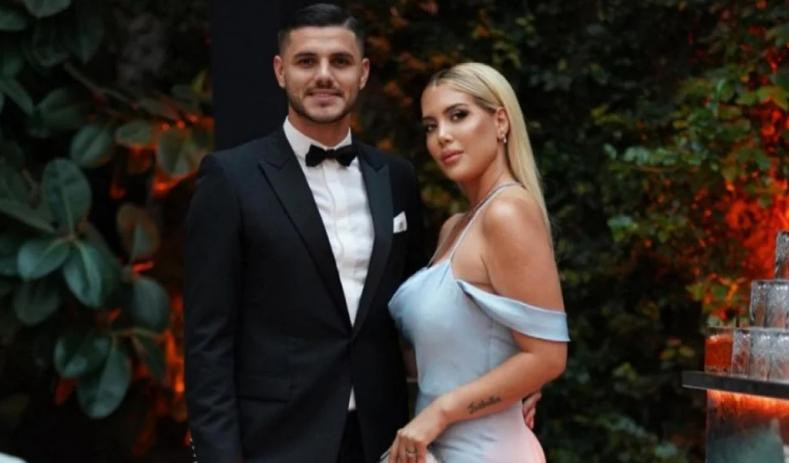 Wanda Nara y Mauro Icardi. Foto: NA.