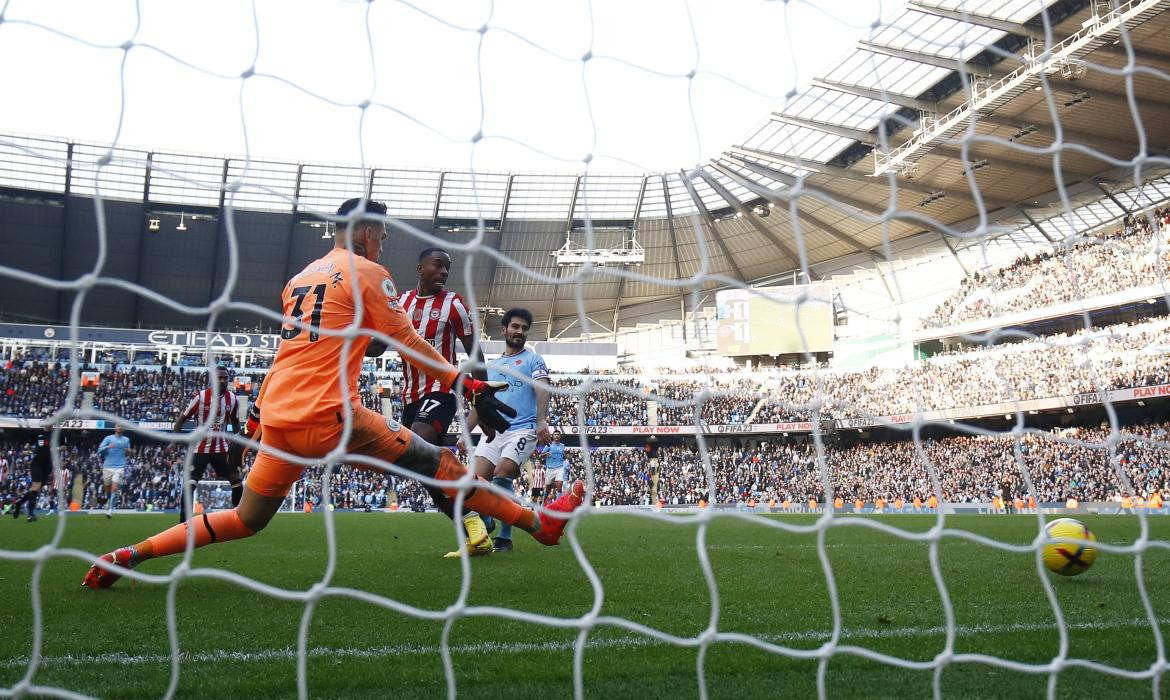 Premier League, Manchester City vs. Brentford. Foto: REUTERS.