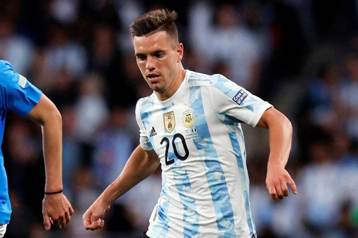 Giovani Lo Celso, futbolista. Foto: REUTERS