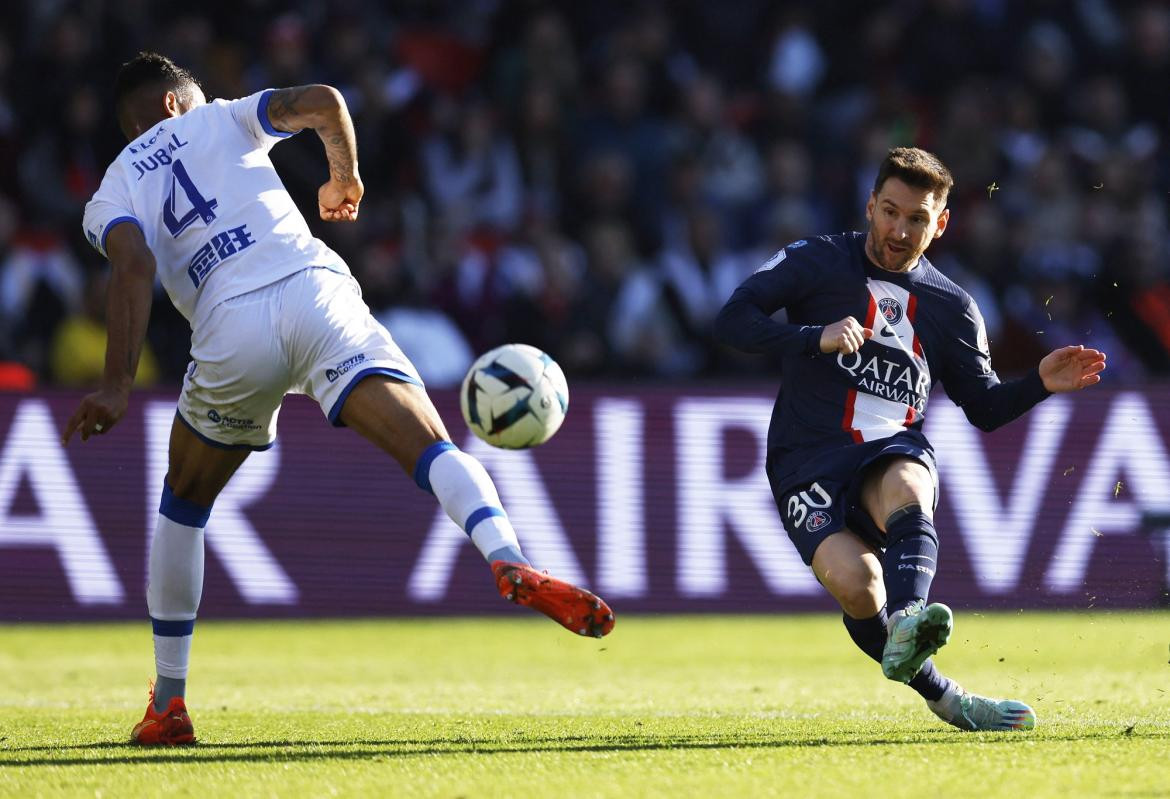 PSG vs. Auxerre, Messi, Foto Reuters	