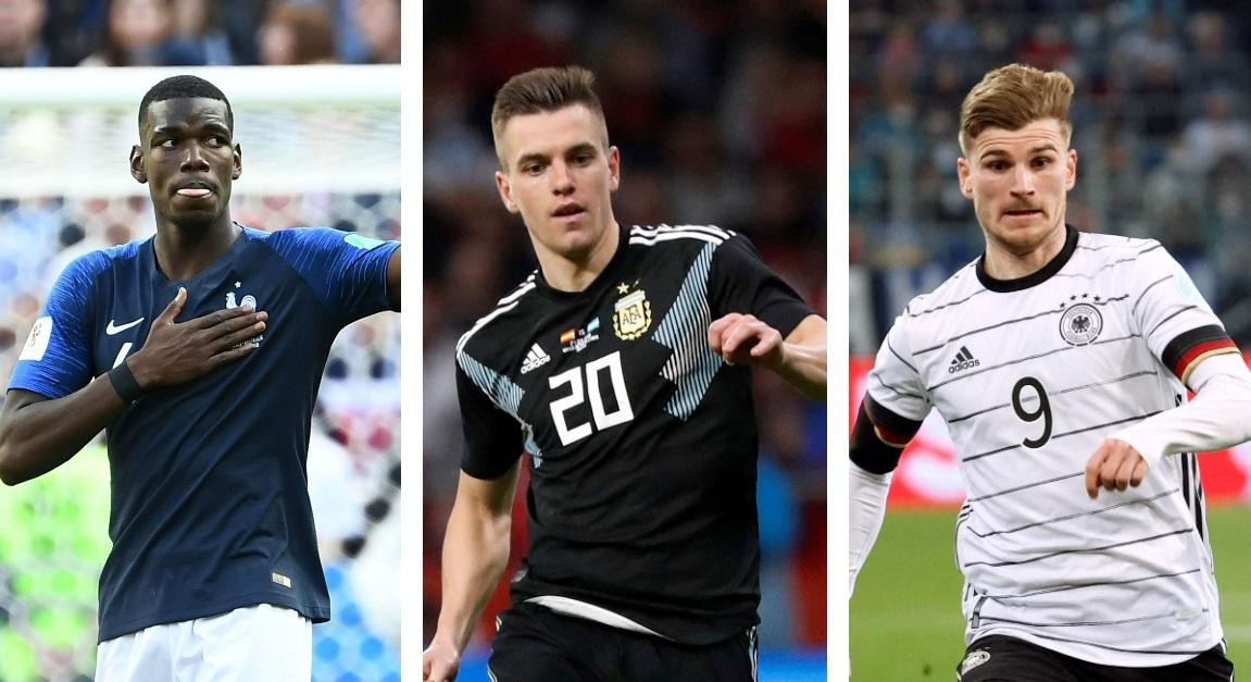 Paul Pogba, Giovani Lo Celso y Timo Werner se perderán el Mundial de Qatar 2022. Foto: Reuters.