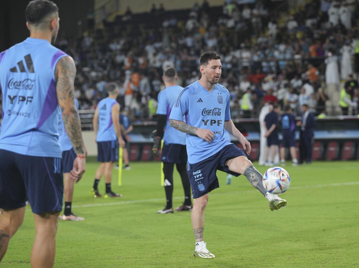 Lionel Messi, Selección Argentina. Foto: NA