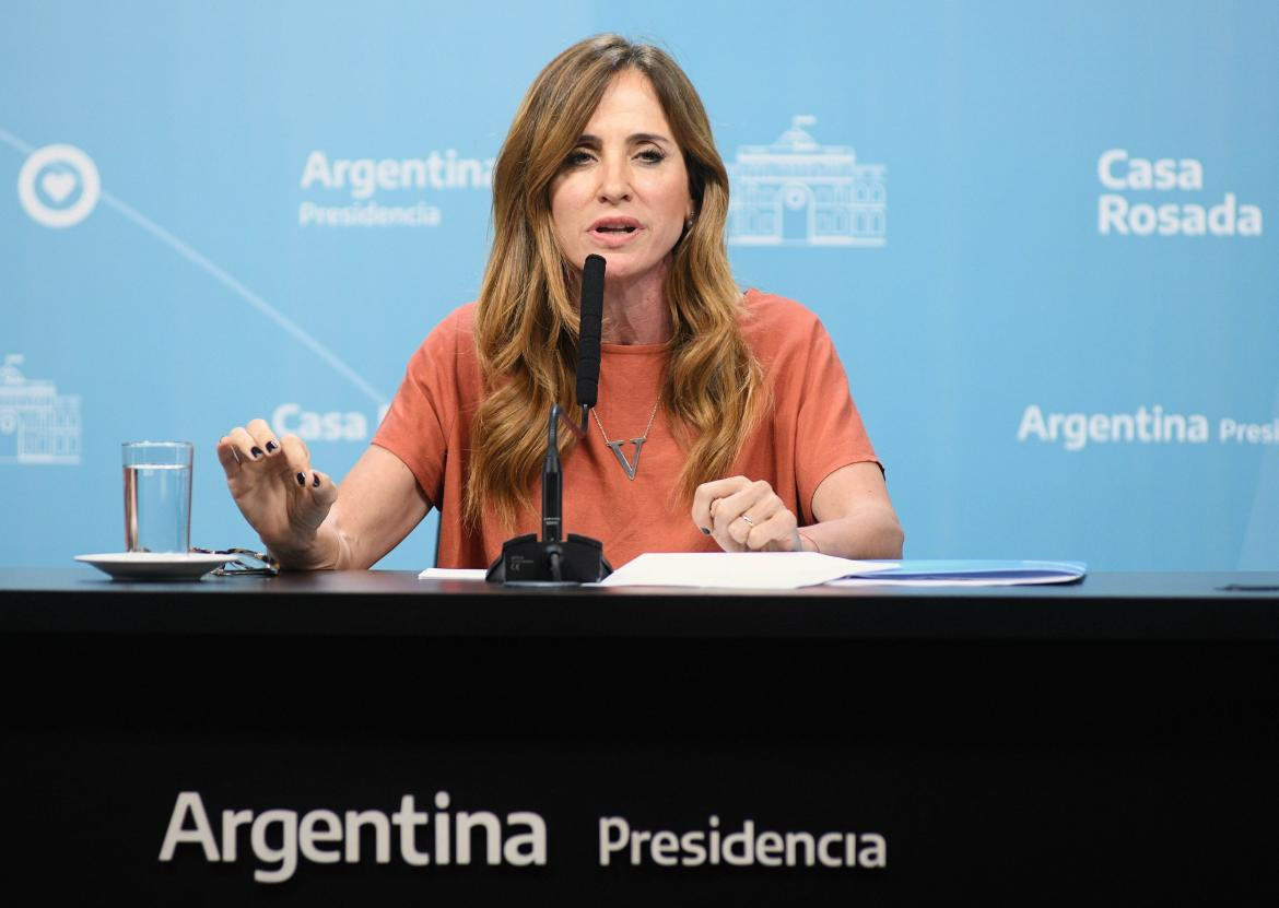 La ministra de Desarrollo Social, Victoria Tolosa Paz, NA