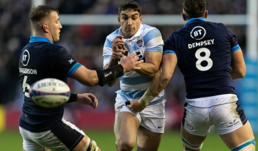 Los Pumas, rugby. Foto: NA