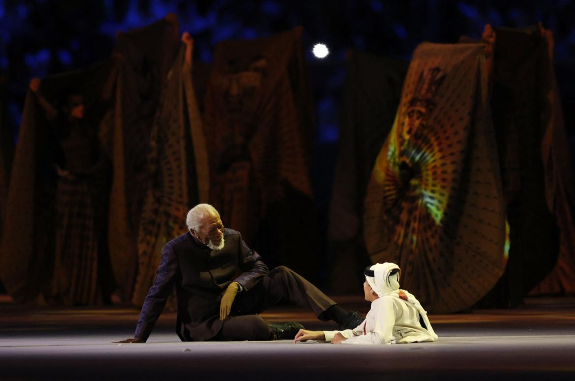 Fiesta inauguración del Mundial Qatar 2022. Foto: Reuters.