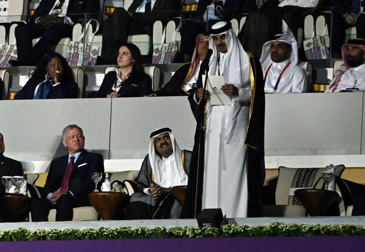 Fiesta inauguración del Mundial Qatar 2022. Foto: Reuters.