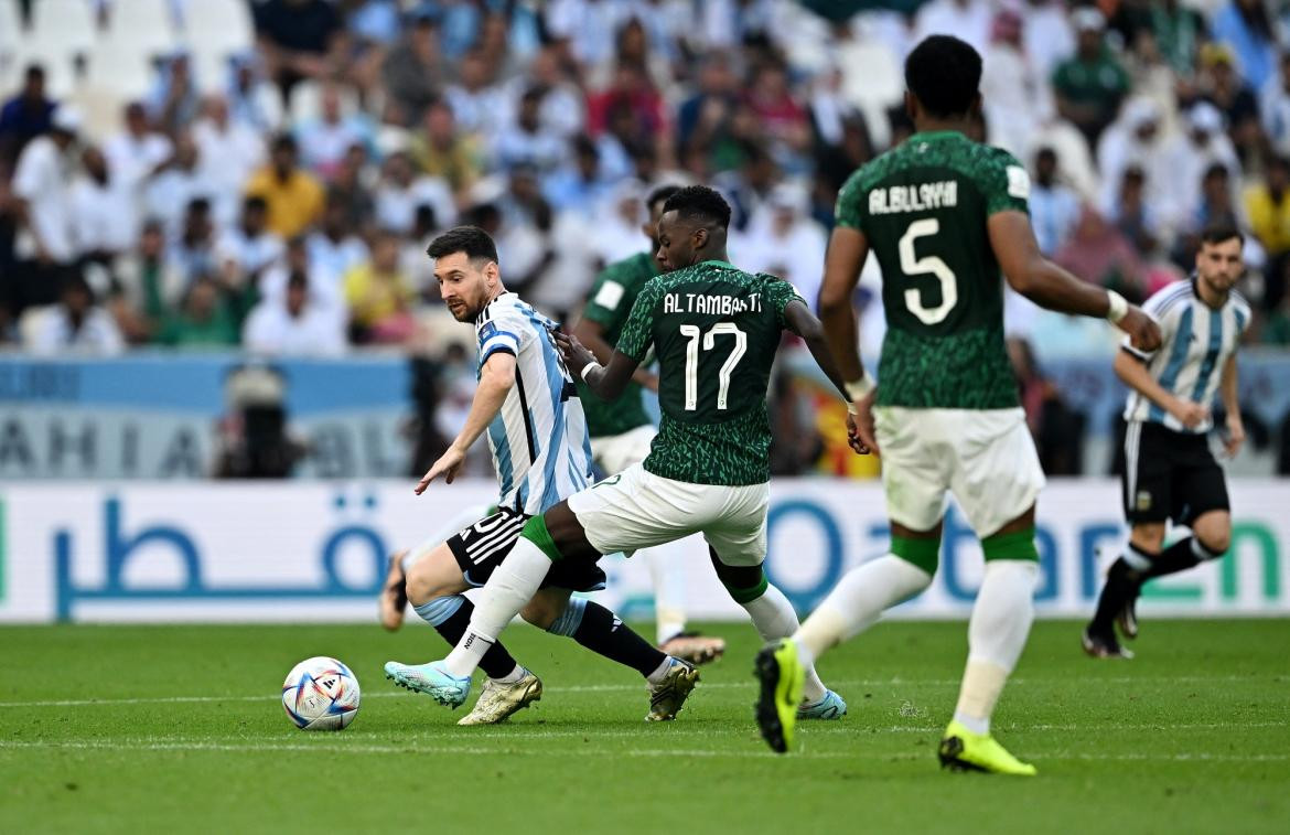 Argentina vs. Arabia Saudita, Mundial Qatar 2022, Messi, Reuters	