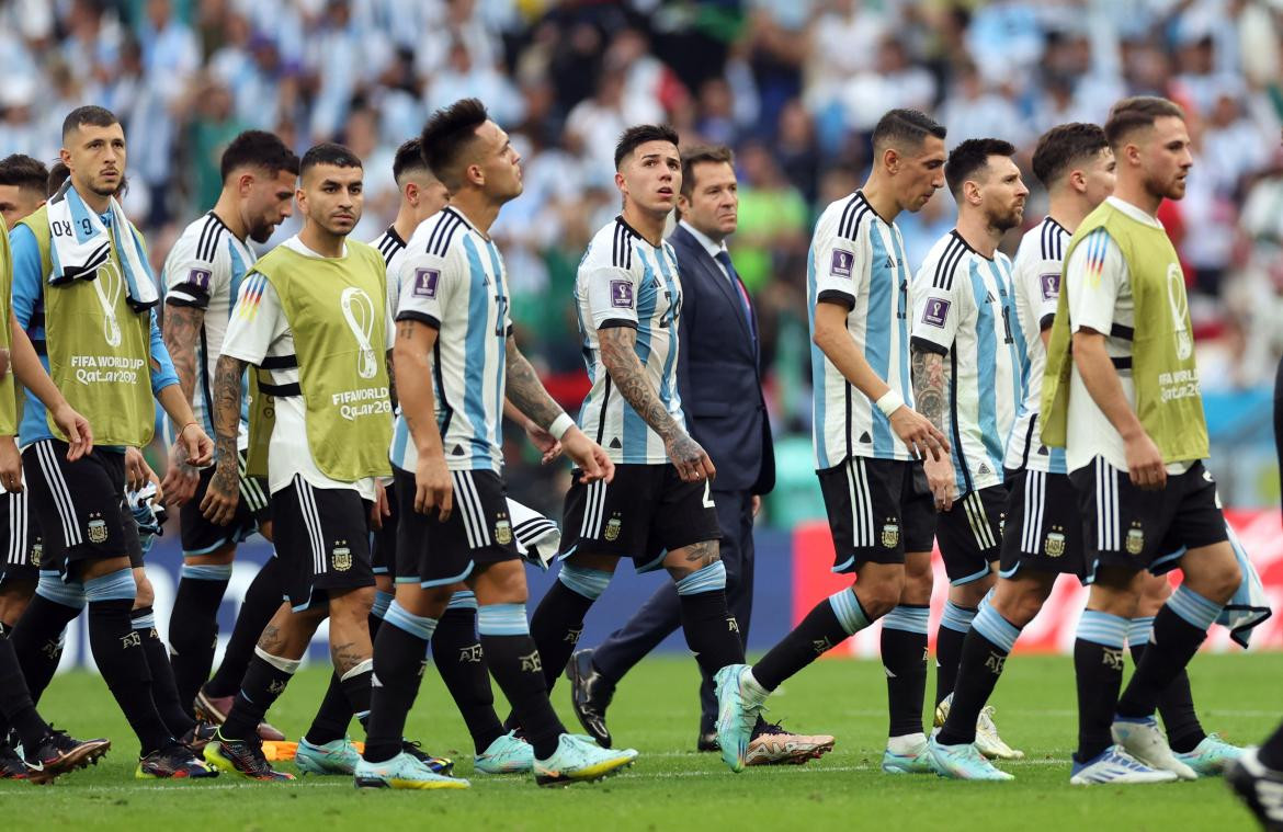 Selección Argentina. Foto: Reuters.