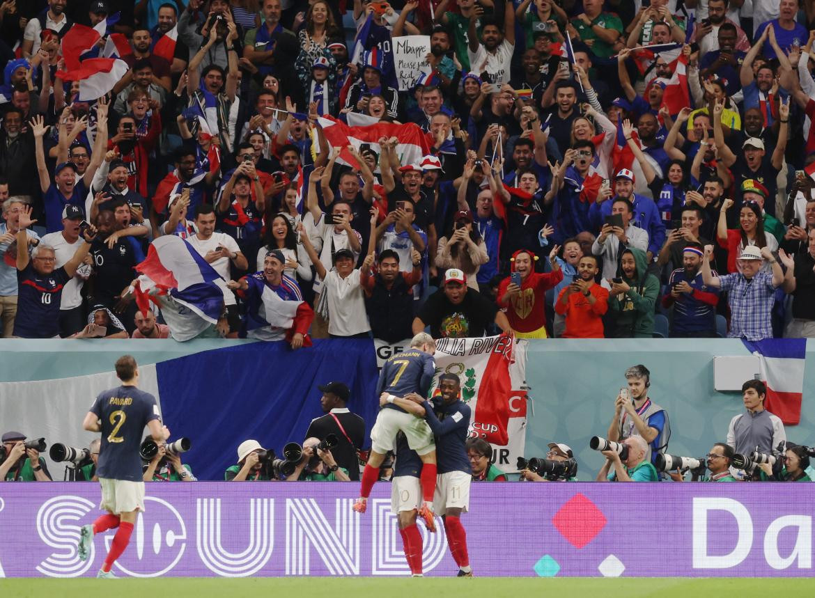 Mundial Qatar 2022, Francia vs. Australia. Foto: REUTERS.