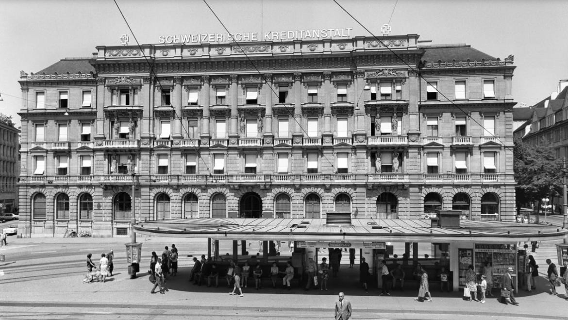 Credit Suisse Schweizerische Kreditanstalt, foto Archivos Federales Suizos Schweizerisches Bundesarchiv