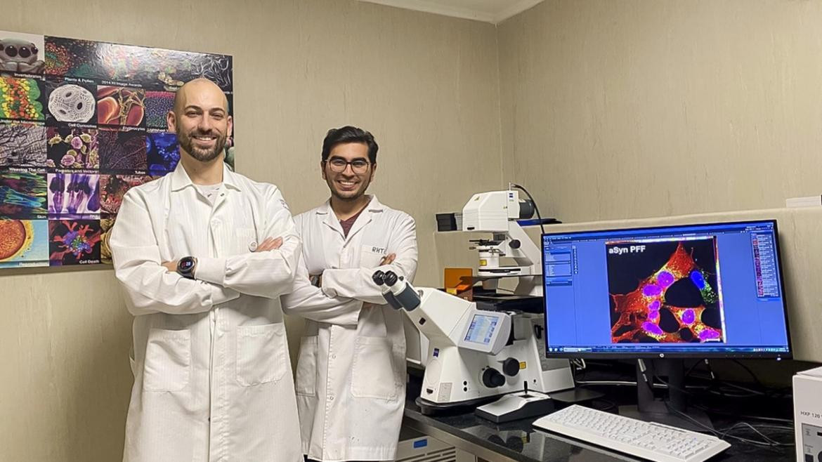 Investigadores del CONICET que descubrieron molécula para combatir el Parkinson. Foto: Prensa.