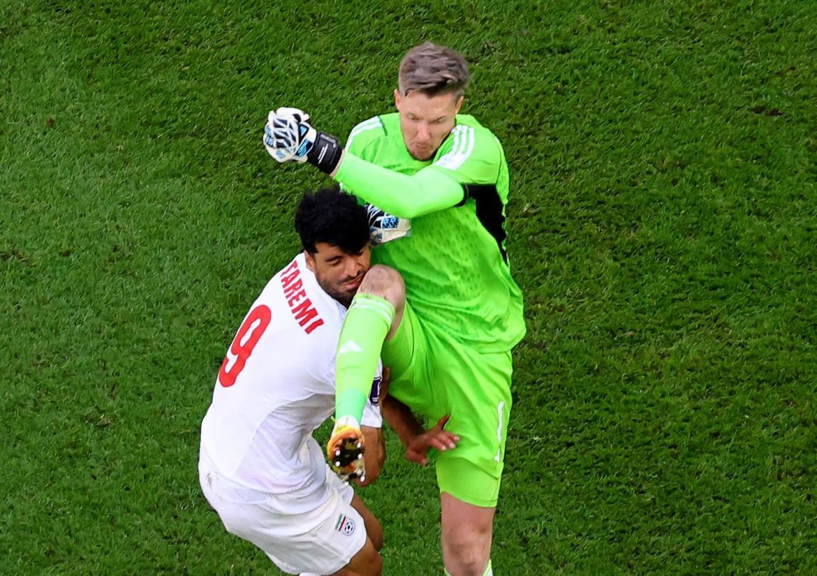 Mundial Qatar 2022, Gales vs. Irán. Foto: REUTERS.