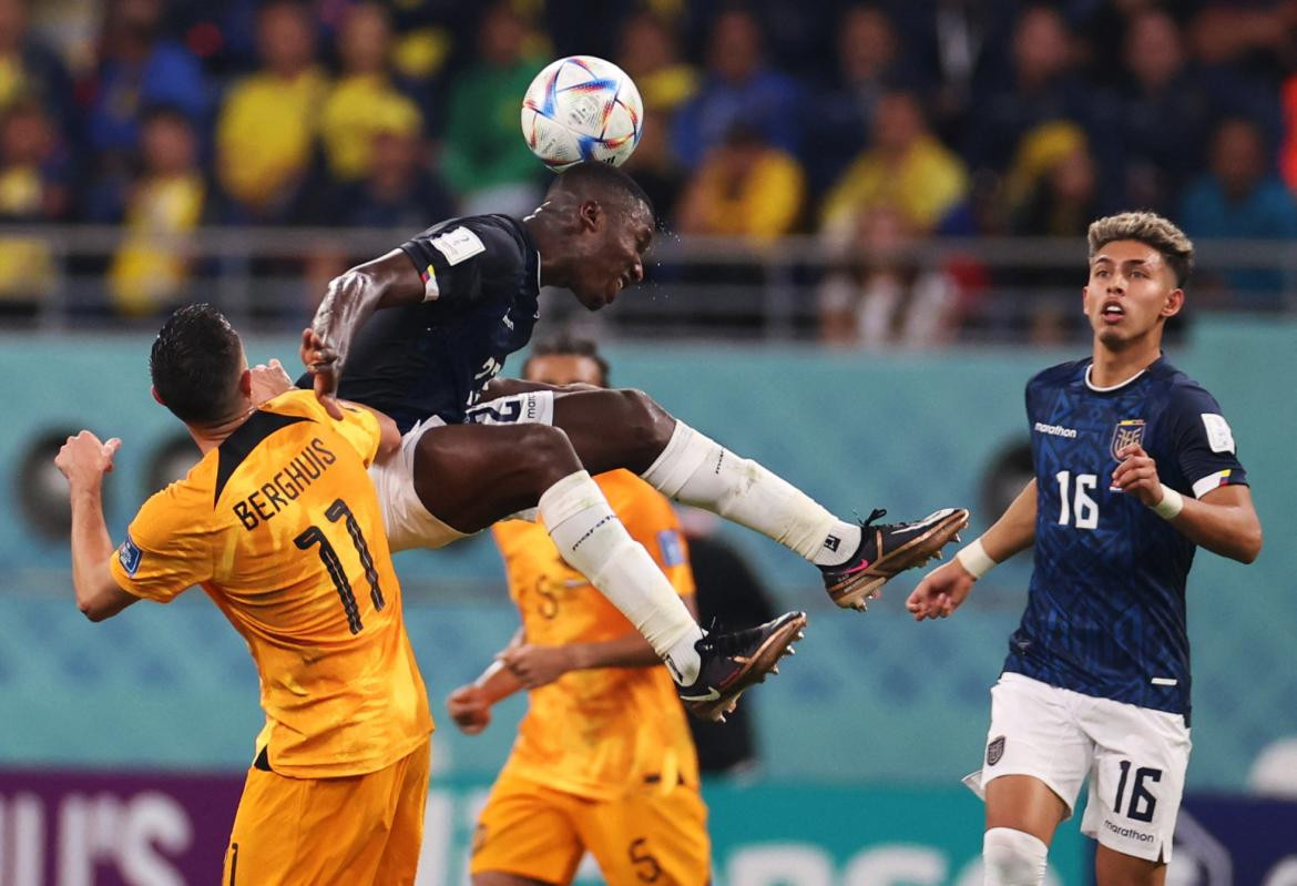 Mundial Qatar 2022, Ecuador vs. Paises Bajos. Foto: REUTERS.