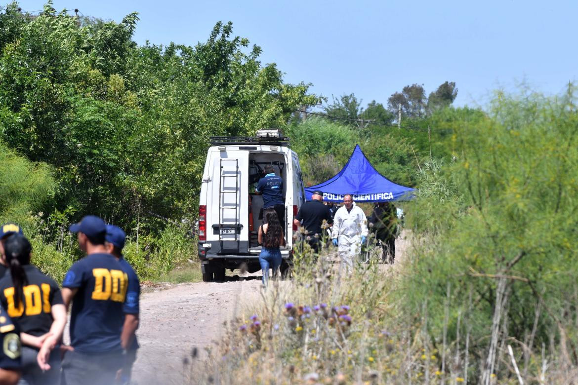 Crimen de Eliana Pacheco. Foto: TELAM