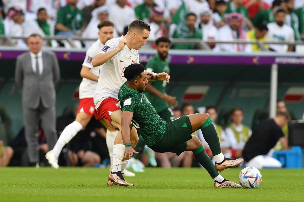 Mundial Qatar 2022, Polonia vs. Arabia Saudita. Foto: REUTERS.