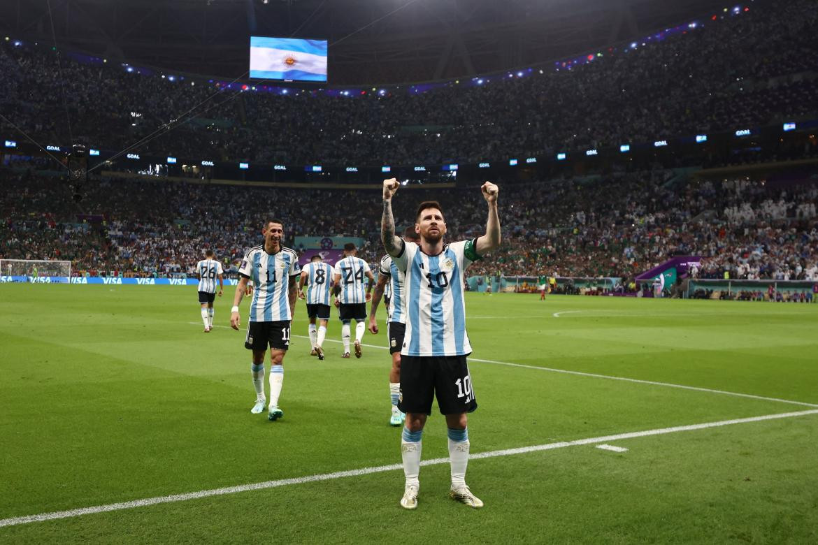  Argentina vs México, Mundial Qatar. Foto: REUTERS