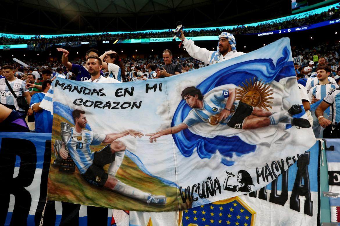  Argentina vs México, Mundial Qatar. Foto: REUTERS