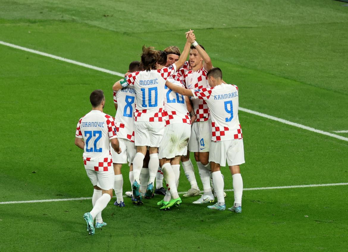 Triunfo de Croacia sobre Canadá; Qatar 2022. Foto: Reuters.