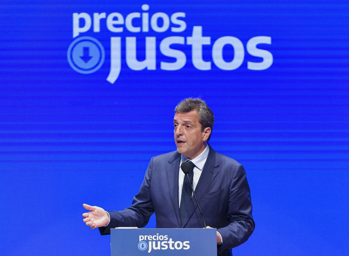 Sergio Massa, Gobierno, Precios Justos, NA