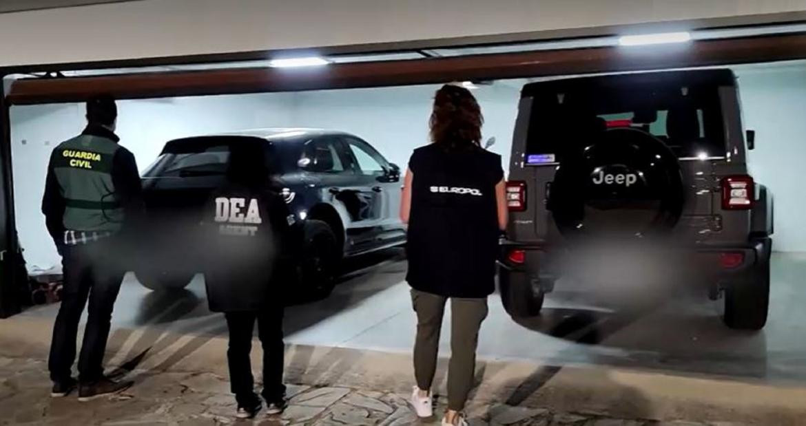 Europol desmanteló un cartel europeo. Foto: captura de video.