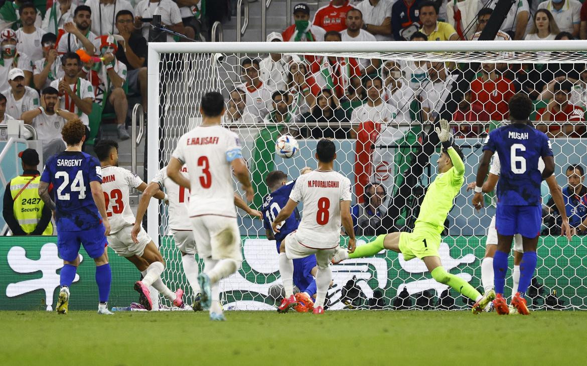 Mundial Qatar 2022, Estados Unidos vs. Irán. Foto: REUTERS.