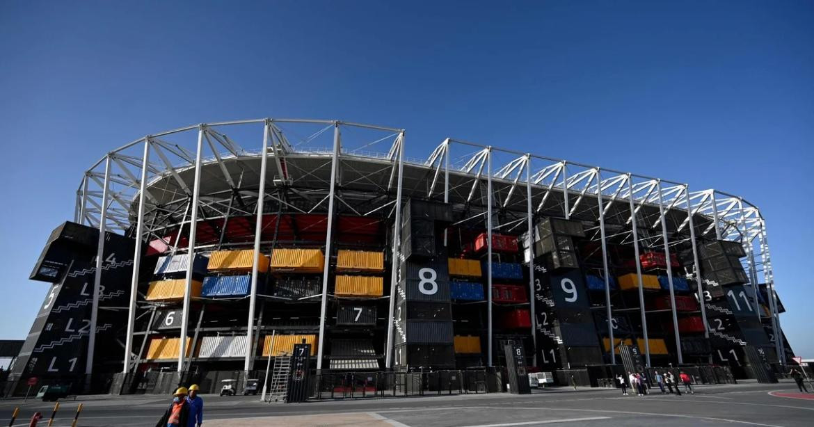 Estadio 974 de Qatar. Foto: REUTERS