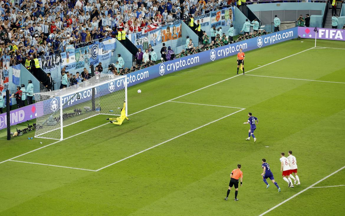 Argentina vs Polonia, Mundial Qatar 2022. Foto: REUTERS