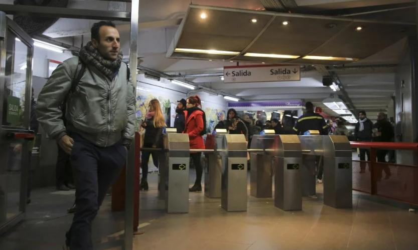 Conflicto con los metrodelegados. Foto: NA