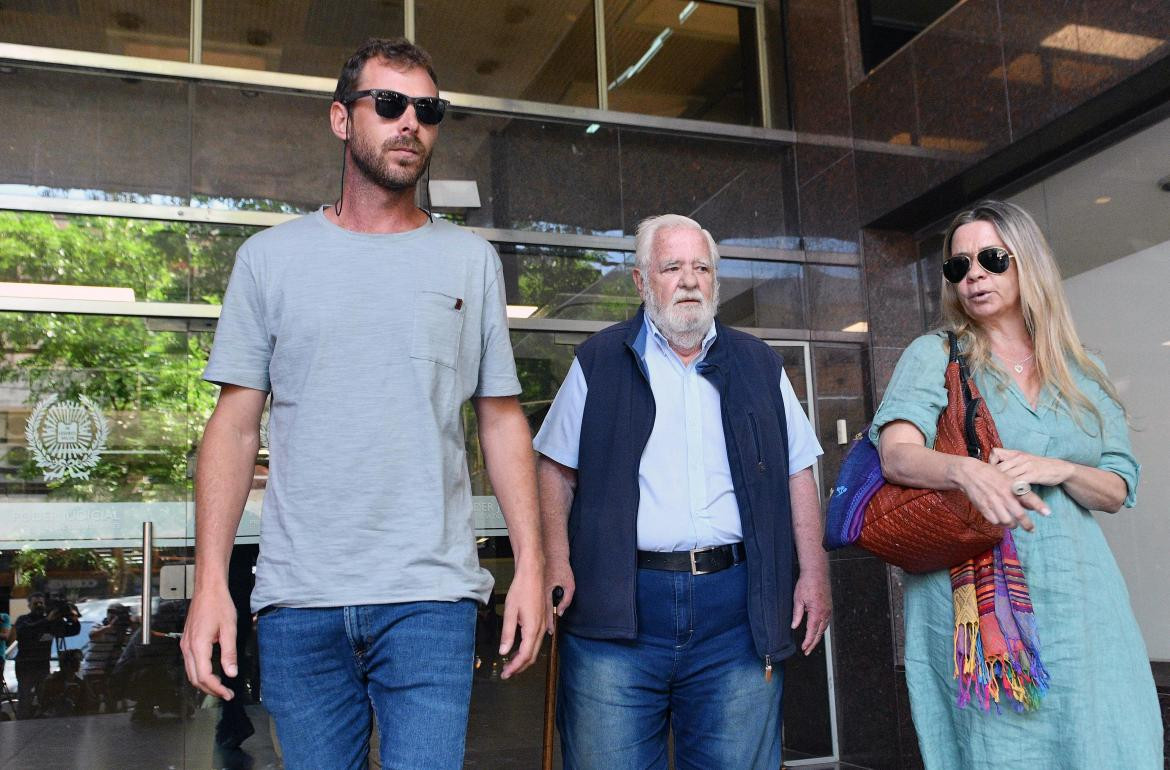 Carlos Carrascosa en el juicio contra Nicolás Pachelo. Foto: NA.