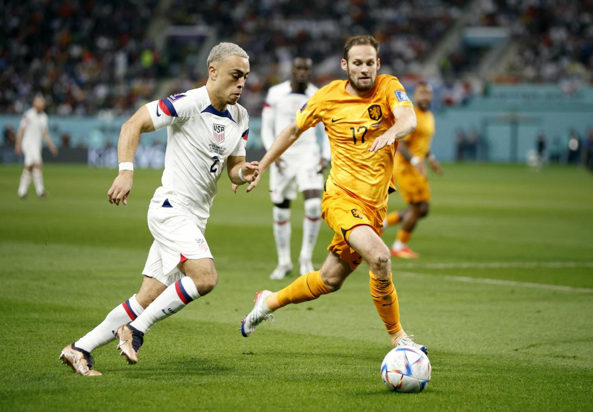 Mundial Qatar 2022, Países Bajos vs. Estados Unidos. Foto: REUTERS.