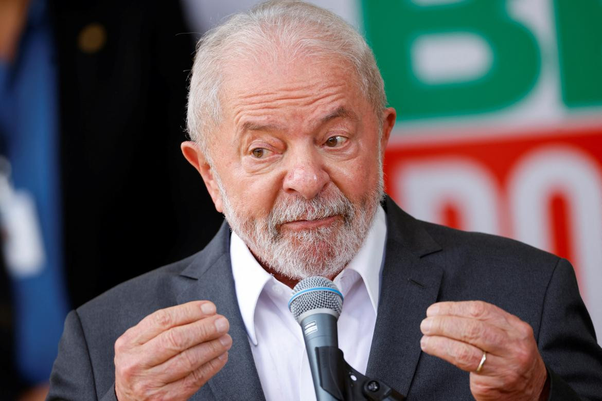 Lula da Silva en conferencia en Brasilia_ foto Reuters