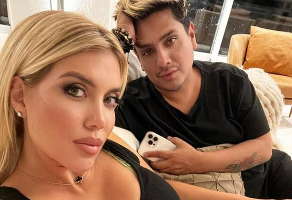 Wanda Nara y Kennys Palacios. Foto: Instagram/wanda_nara