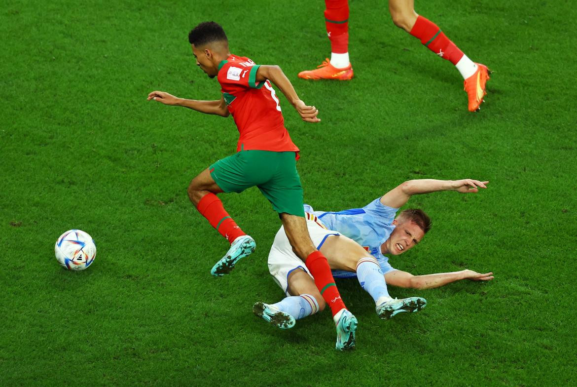 Marruecos vs. España, Mundial Qatar 2022, Foto Reuters