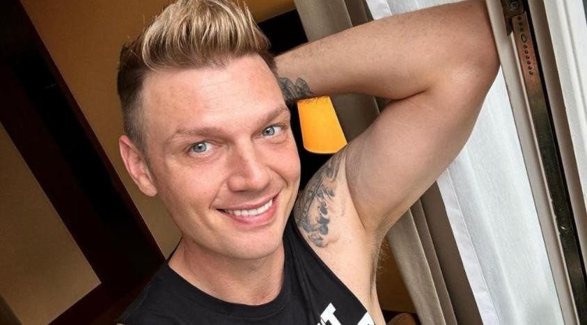 Nick Carter, cantante. Foto: NA