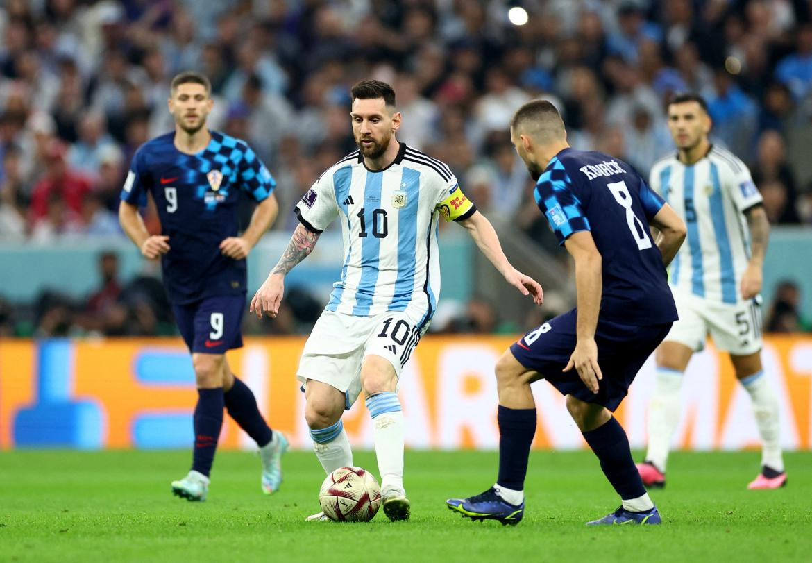 Mundial Qatar 2022 - Argentina vs. Croacia - Semifinal. Foto: EFE .	