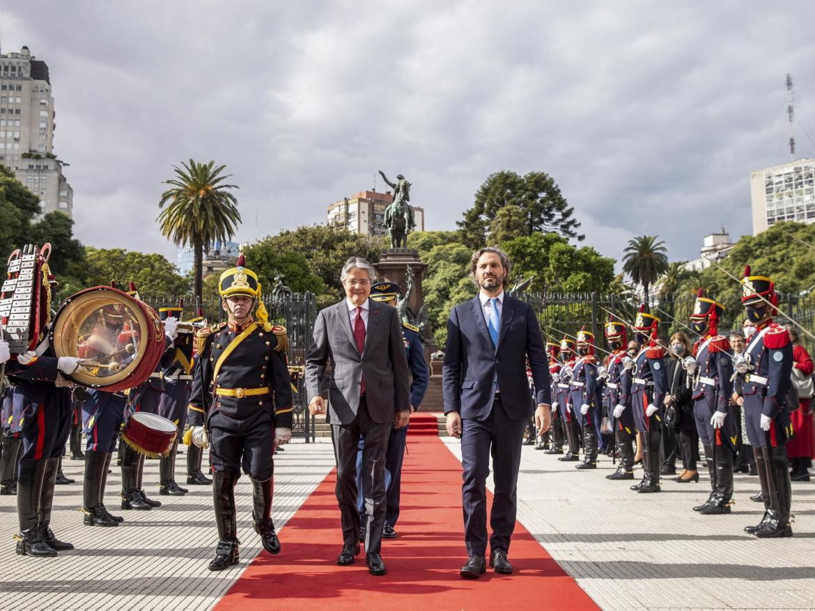 Guillermo Lasso y Santiago Cafiero, NA