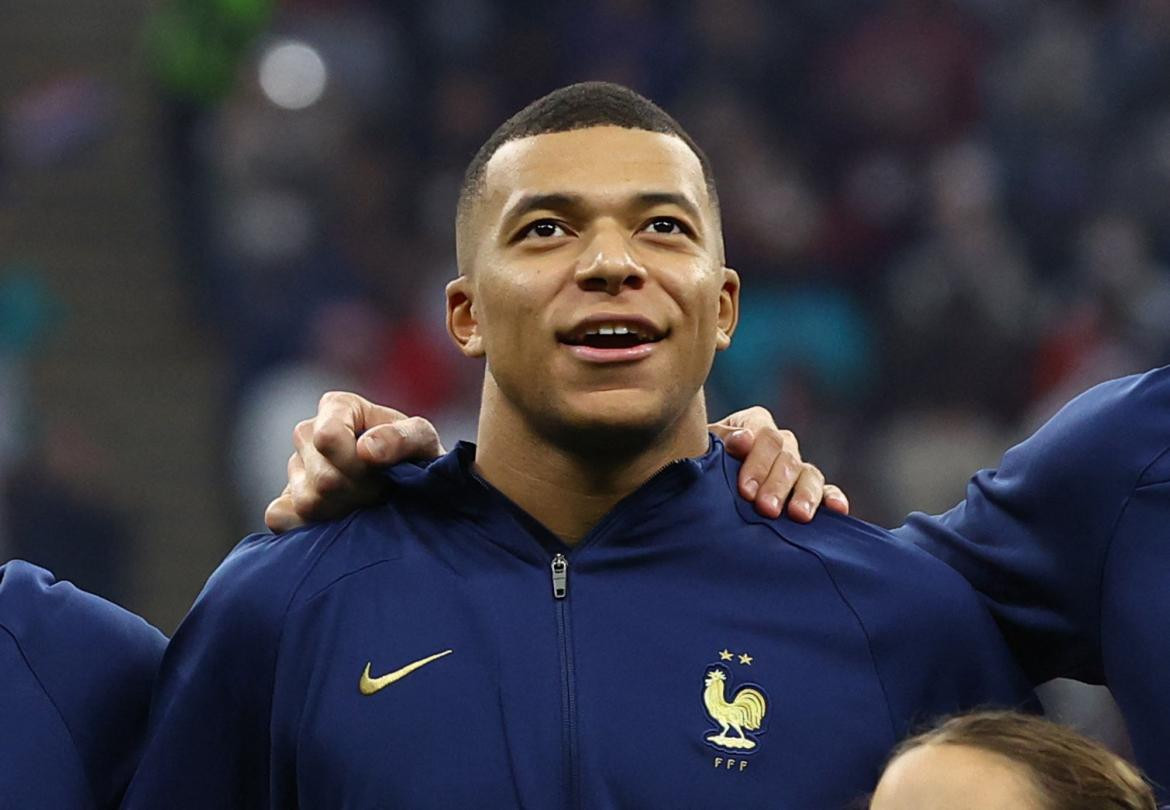 Kylian Mbappe en el Mundial de Qatar. Foto: REUTERS.