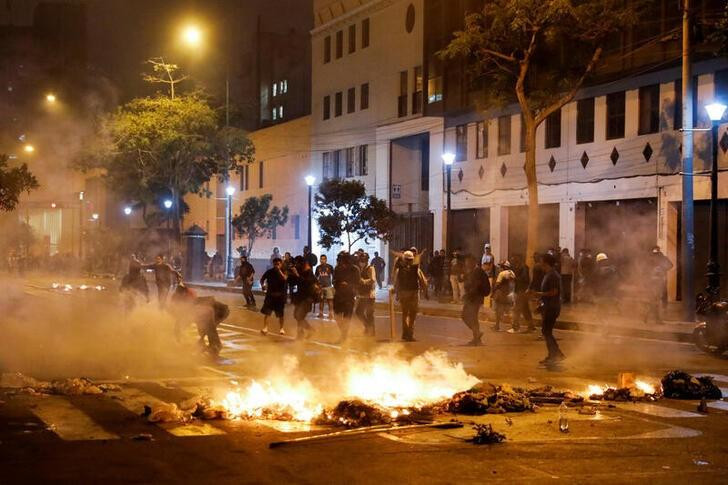 Las protestas en Perú_Reuters