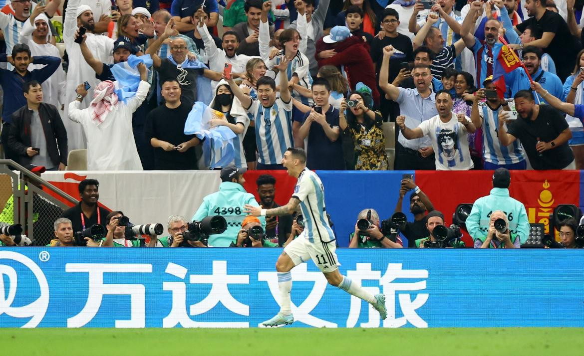 Mundial Qatar 2022, Argentina vs. Francia, Di María, Reuters