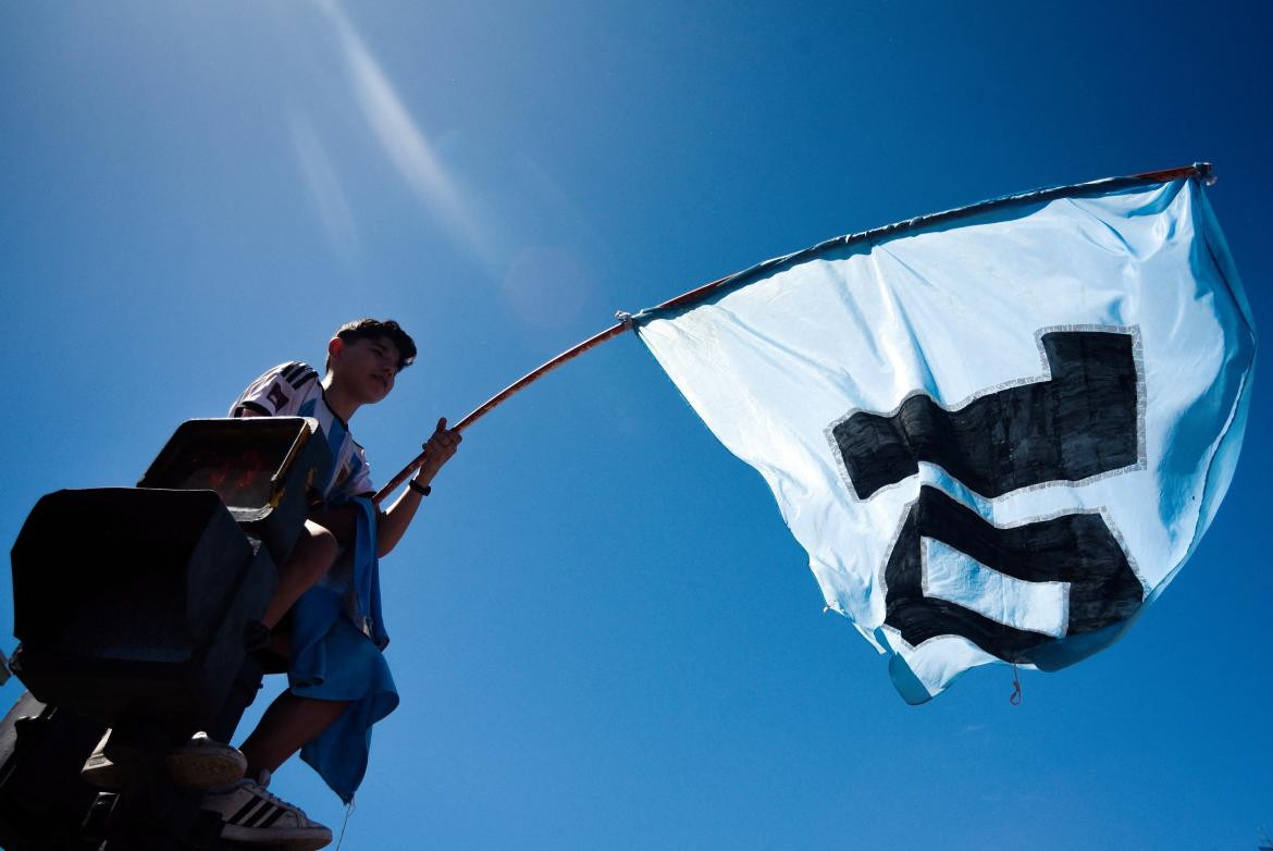 Festejos en Buenos Aires. Foto: Reuters.